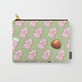 Ding Ding Print Green Carry-All Pouch