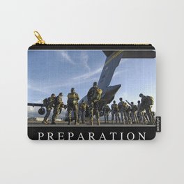 Preparation: Inspirational Quote and Motivational Poster Carry-All Pouch