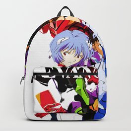 Neon Genesis Evangelion Backpack | Ikari, Shinjiikari, Japanese, Rei, Eva, Genesis, Asuka, Manga, Mecha, Evangelion 