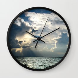 Coconut Grove Sailing Day Wall Clock