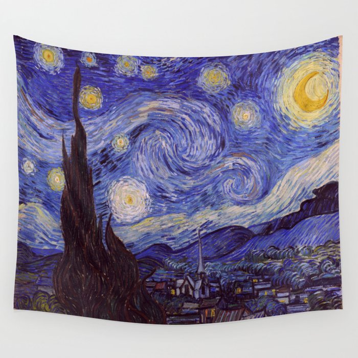 van gogh starry night tapestry