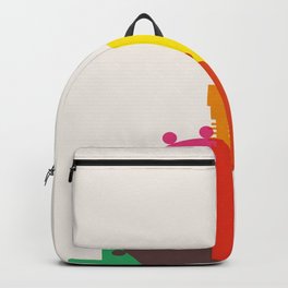 Shapes of London. Accurate to scale Backpack