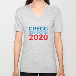 CJ Cregg Sam Seaborn 2020 / The West Wing Unisex V-Neck