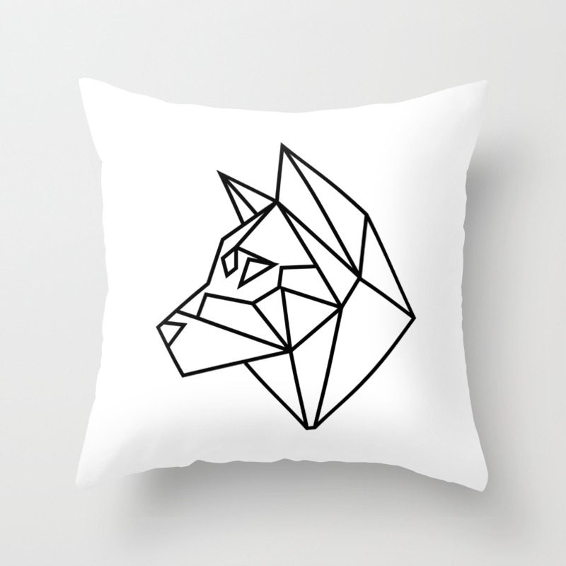 shiba generation shiba throw pillow