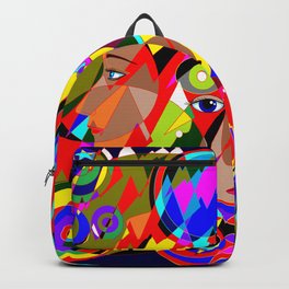 Abstract Great Galactic Globes Backpack