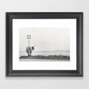 Portrait Of A Highland Cow Framed Art Print By Dorit Fuhg