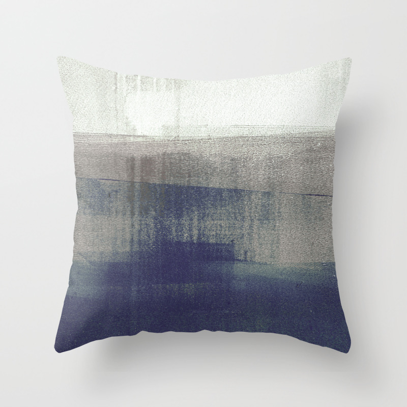 Navy Blue And Grey Minimalist Abstract Landscape Throw Pillow By Mininst Society6 A wide variety of green sofa pillows options are available to you, such as technics, use, and material. navy blue and grey minimalist abstract landscape throw pillow by mininst