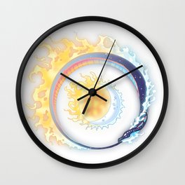 Celestial Oroboros Wall Clock