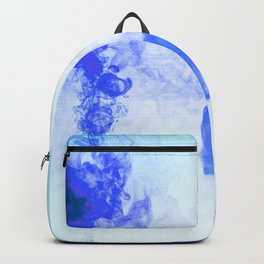 Paint blue Backpack