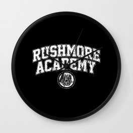 Rushmore Wall Clock | Jasonschwartzman, Lukewilson, Grunge, Rosemary, Rushmore, Maxfischer, Graphicdesign, Curated, Blume, Movie 