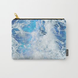 Blue Ocean Glow Carry-All Pouch