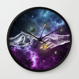 The meeting of souls. Wall Clock