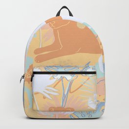 Spring Jungle Cats Backpack