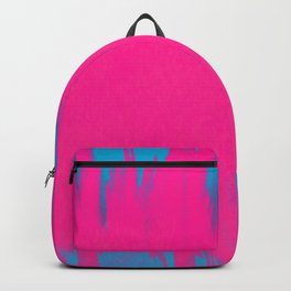 Pink and Blue Abstract 42 Backpack