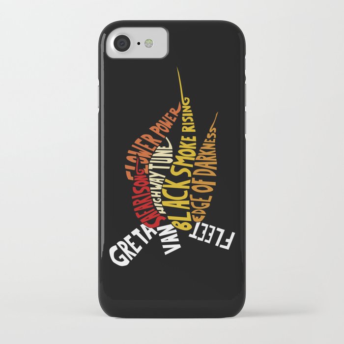 greta van fleet songs iphone case by riffraffmakes