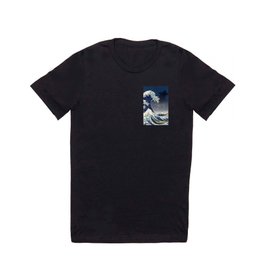 Great Wave: Kanagawa Night T Shirt | Classic, Japan, Ocean, Hokusai, Wave, Painting, Katsushikahokusai, Greatwave, Nature, Japanese 