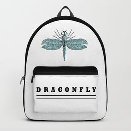Retro Dragonfly Bug Backpack