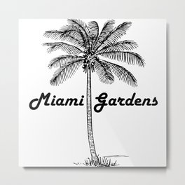 Miami Gardens Metal Print