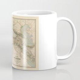 Turkey, Balkan Peninsula Map (1855) Coffee Mug