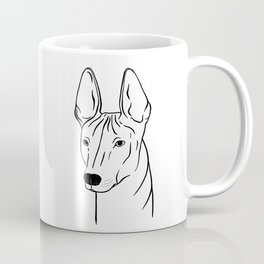 Xoloitzcuintli (Black and White) Coffee Mug