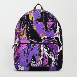 HORSE WILD AND PRETTY OIL PAINTNG Backpack