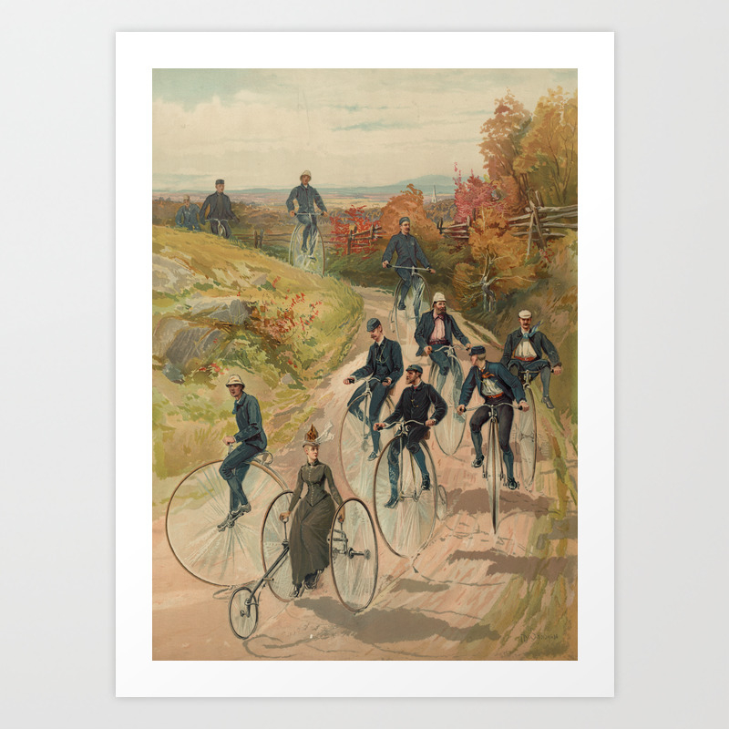 vintage bicycle race