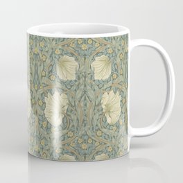 William Morris Vintage Pimpernel Green Privet Slate Minor Coffee Mug