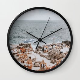 capri, italy Wall Clock