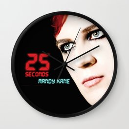 25 SECONDS - EP ARTWORK Wall Clock