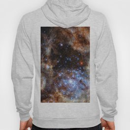Hubble picture 26 : star cluster R136 in the Large Magellanic Cloud  Hoody