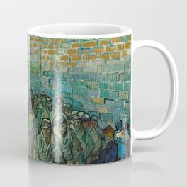 The Prison Courtyard, 1890 by Vincent van Gogh Coffee Mug | Prisoner, Tragicpicture, Brickwalls, Prisoncourtyard, Illness, Isolation, Pavement, Prison, Hospital, Highwalls 