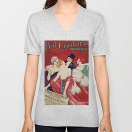 Wall Art 1924 - Bal de la Couture parisienne V Neck T Shirt