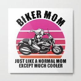 Biker mom Metal Print | Motorcycle, Wheels, Jabinga, 2Wheels, Motorcyclemommy, Graphicdesign, Motorcyclemom, Motorcyclemother, Dadquote, Bikermommy 