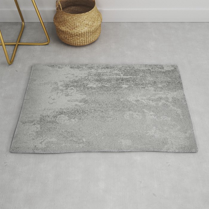 Simply Concrete Rug by followmeinstead Society6