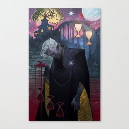 Five of cups Canvas Print