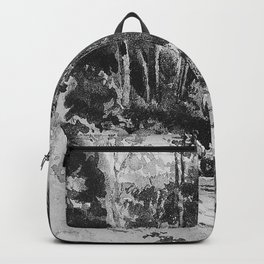 Peabody at the Glen, New Hampshire by John William Hill Backpack