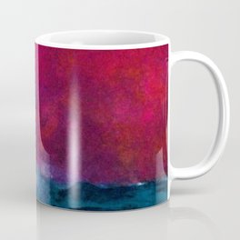 Sea with Stormy Red Sky nautical landscape painting by Emil Nolde Coffee Mug