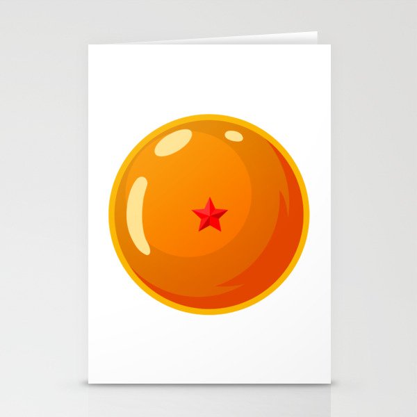 Dragonball 1 Star Ball Stationery Cards By Tridaak Society6