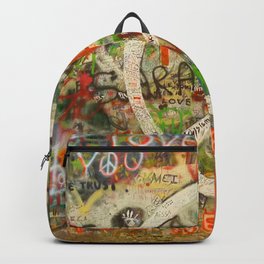 Peace Sign - Love - Graffiti Backpack