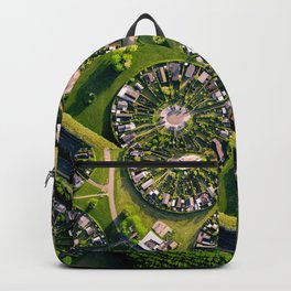 Family Circle Backpack | Design, Urbangarden, Aliencivilization, Yellow, Summer, Photo, Backyard, Copenhagen, Circlegarden, Allotmentgarden 