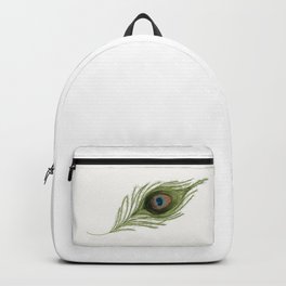 Peacock Feather Backpack