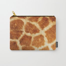 Giraffe Print Carry-All Pouch