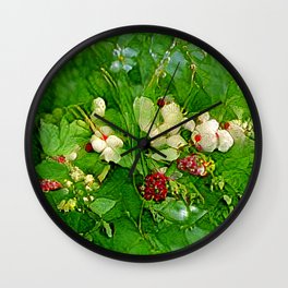 Wilderberries Wall Clock