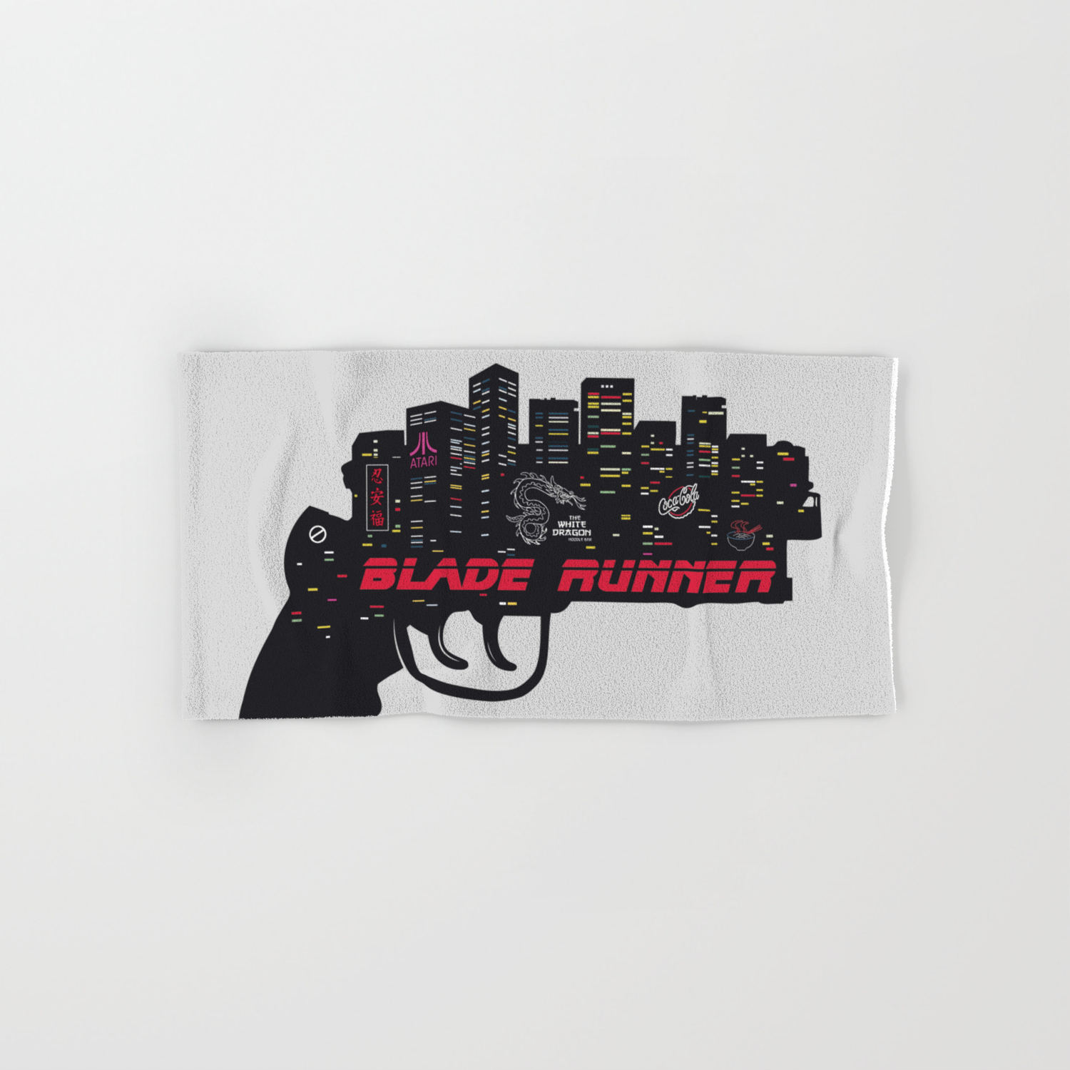 Rick Deckard Gun Hand Bath Towel By Twotoastdesign Society6
