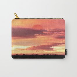 padparadscha Carry-All Pouch | Beachlandscape, Lakesunrise, Beachlakesunrise, Pinkorangesunrise, Lakephoto, Digital, Graphicdesign, Summersunrise, Watercolor, Goldenlake 