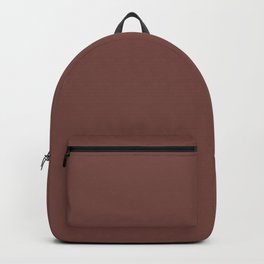 Tread Lightly ~ Reddish-Brown Backpack