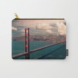 Golden Gate Bridge in San Francisco from Above Carry-All Pouch