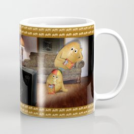 Father And Son Couch Potatoes Coffee Mug