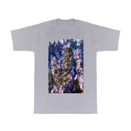 Rosemary bush 2 T Shirt | Italiancountryside, Garden, Vibrantcolors, Rosemaryleaves, Lilacflowers, Flowersphotography, Tinyflowers, Countrykitchen, Floralphotography, Rosemaryflowers 