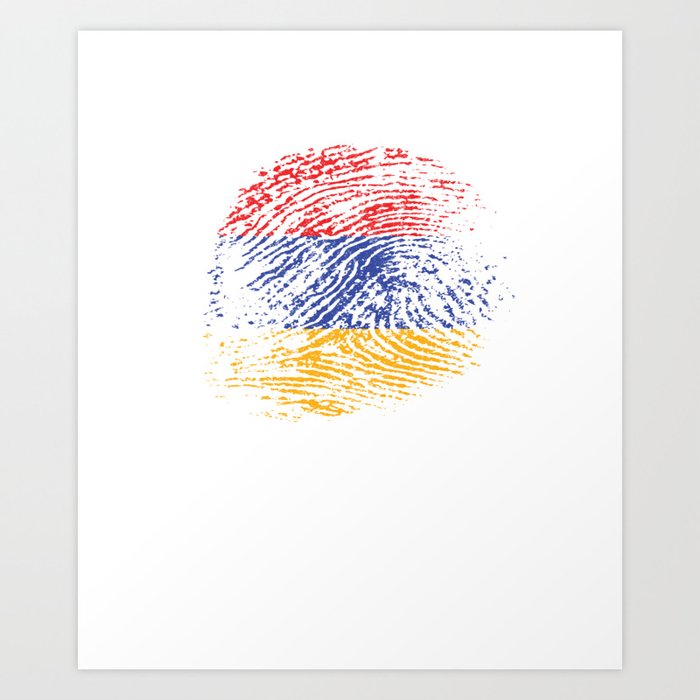 It S In My Dna Armenian Flag Vintage Armenia Gift Art Print By Grabitees Society6